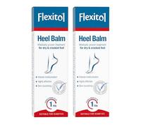 Katsy Style Pack of 2 Flexitol Heel Balm - Medically Proven Treatment for Dry & Cracked Feet, Intense Moisturisation, Highly Effective, Skin Nourishing, Visible Results in 1 Day
