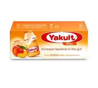 Katsy Style - Peach Flavour Probiotic Drink with Vitamin C, 65ml Each, Pack of 2 - Supports Immune System and Reduces Fatigue, Natural Peach Flavour