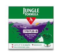 Katsy Style Plug-in Mosquito Repellent - 2-Pin Diffuser with 35ml Refill, Odourless Vapour Insect Control, Up to 45 Nights Protection, Child Lock Feature, Indoor Use, Compact Travel Friendly