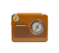 Katsy Style Radio Tin Assortment 200g - Orange, Sunshine Rings, Chocolate Chip, Peanut Cookies, Perfect for Any Occasion