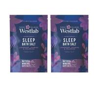 Katsy Style - Sleep Epsom & Dead Sea Bath Salts with Lavender & Jasmine for Relaxation and Deep Sleep - 1kg Each, Pack of 2, Premium Natural Magnesium Soak, Vegan and Cruelty-Free