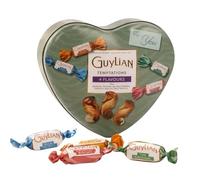 Katsy Style Temptations Truffle Heart Tin 126g | Valentine’s Day Chocolate Gift | Box With 4 Assorted Flavours Praline Salted Caramel |Biscuit & Milk