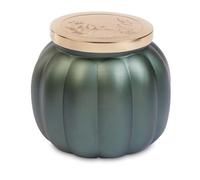 Katsy Style - Wax - Harvest Pumpkin Candle XL, Pack of 1 - Cosy Pumpkin Scent, Green Jar with Embossed Lid, Home Decor Accent, Autumn Fragrance