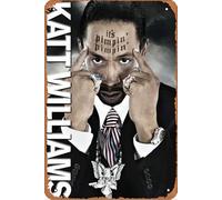 Katt Williams: It's Pimpin' Pimpin' Film Movie Poster Retro Metal Tin Sign Wall Home Wall Art Metal Tin Sign,cave,bar,Club, Metal Tin Sign 8x12 Inches