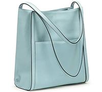 Kattee Women Shoulder Bag Genuine Leather Totes Purses and Handbags Medium Size