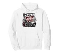 Kattegat General Store Viking Norse Village Harbor Pullover Hoodie