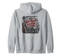 Kattegat General Store Viking Norse Village Harbor Zip Hoodie