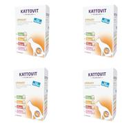Kattovit Feline Diet Urinary Multipack | Pack of 4 | 4 x 12 x 85 g | Wet Food for Cats | To Reduce Struvite Stone Recurrences and Lower Urinary Tract Disease