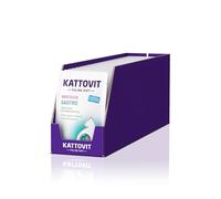 Kattovit - Gastro Wet Food for Cats | Cat Wet Food to Support the Gastrointestinal System | Complete Diet Food in Fresh Bag for Adult Cats | 24 x 85 g Salmon with Rice