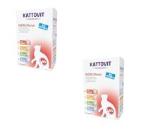 Kattovit Kidney / Renal Multipack | Double Pack | 2 x 12 x 85 g | Complete Diet for Cats with 4 Different Varieties in Fresh Bag | To Support Kidney Function