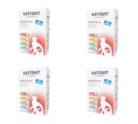 Kattovit Kidney / Renal Multipack | Pack of 4 | 4 x 12 x 85 g | Complete Diet for Cats with 4 Different Varieties in Fresh Bag | To Support Kidney Function