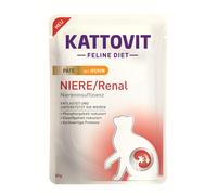 Kattovit Kidney/Renal Pâté With Chicken 10 X 85G