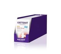KATTOVIT Kidney/Renal Wet Food for Cats | Support Kidney Function for Adult Cats | Diet Food as Complete Food in Fresh Bag | 24 x 85 g Chicken
