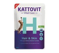 Kattovit Vital Care Hair & Skin Pouches with Poultry - 6 x 85g