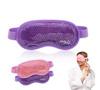 Katty Loy - Gel Mask - Luxury Cooling Eye Mask for Hot Cold Therapy - Reusable Gel Mask Soothes Puffy Eyes & Dark Circles - Cold Eye Mask Relieves Headaches, Migraines & Sinus Pain (1 Supplied)