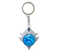 KattyStory Genshin Impact Inazuma and Snezhnaya Vision Keychain ， Game Character Cosplay Keyring Pendant Accessories, Snezhnaya Hydro, S