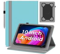 KATUMO 10-10.5 inch Tablet Universal Case, Folio Leather Case Compatible with Ckypad/MUISOO/Whitedeer/Freeski/TABWEE/BYYBUO/Byxsb/Ainme l/DOOGEE/MUISOO/Hakaug/ZIBATIS/TECLAST Tablet 10 inch