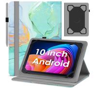 KATUMO 10-10.5 inch Tablet Universal Case, Folio Leather Case Compatible with MUISOO/Whitedeer/Freeski/FLYCOAY/TABWEE/Byxsb/Ainmel/DOOGEE/Oangcc/YESTEL/TECLAST Tablet 10 inch