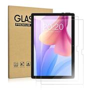 KATUMO 2 Pack Universal 10 inch Screen Protector for TECLAST P30 / DOOGEE Tab A9 /DOOGEE T10W / DOOGEE U9 / DOOGEE U10 / 10 inch Tablet，Clear Scratch Resistant Tempered Glass