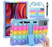 KATUMO Universal Case for 11 inch Tablet, Soft Silicone Cover for DOOGEE U11 / U11 Pro / T30S / T30E / T30SE / Blackview Tab90WiFi / SVITOO P10 / Ainmel/TABWEE 11 inch, with Pen & Shoulder Strap