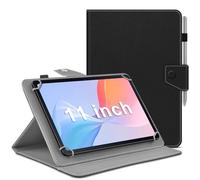 KATUMO Universal Case for All 11 inch Tablet, Folio Leather Case Compatible with Doogee U11/ TECLAST P50/ Blackview/Cheerjoy/Ainmel/TABWEE Tablet 11 inch, Portable Cover with PenHolder