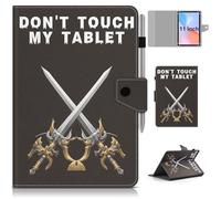 KATUMO Universal Case for All 11 inch Tablet, Portable Folio Leather Case Compatible with KINGRID/Doogee U11/ U11 Pro / A9+ / TABWEE/SVITOO/DEEMWOLF/Blackview/TECLAST P50 / Ainmel Tablet 11 inch