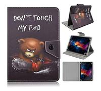 KATUMO Universal Case for All 7/8 inch Tablet, Case for 7" Tablet, Travel Portable Protective Folio Leather Stand Shell Cover for All Kinds of 7-8 inch Android/iOS/Windows Tab