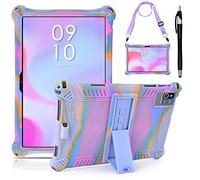 KATUMO Universal Silicone Case for 10.1 inch tablet, Case for HotLight/Ckypad/BYYBUO/Byxsb/TECLAST P30 / DDRTIUEZ/DOOGEE U10 / DOOGEE U9 10 inch tablet, with Pen Shoulder Strap