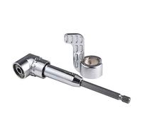 KATUR 105 Degree Right Angle Drill Bit Extension Socket for Tight Corner with Strong Magnet, 1/4inch Hex Shank Screwdriver Angled Bit Holder