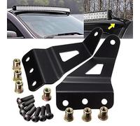 KATUR 50Inch Curved LED Upper Windshield Light Bar Mounts for GM Pickup and SUVs for 2007-2013 4WD/2WD Chevrole Silverado 1500/2500HD/ 3500HD Pickup/ 4WD/2WDTahoe/Suburban/Avalanche