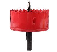 KATUR 85mm Speed Bi-Metal Hole Saw Drilling Tool with Positive Rake Teeth for Cutting Soft Metal, Drywall, Plastic, Wood, Fiberboard (85mm)