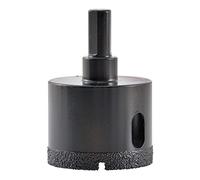 KATUR Diamond Drill Bit Brazed Core Hole Saw 45mm, Hollow Hole Cutter for Glass, Porcelain, Tile, Marble, Ceramic, Granite