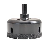 KATUR Diamond Drill Bit Brazed Core Hole Saw 70mm, Hollow Hole Cutter for Glass, Porcelain, Tile, Marble, Ceramic, Granite