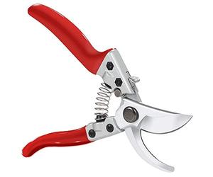 KATUR Pruning Shears, Effort-Saving Spring Outdoor Garden Pruning Shear, Forged Classic Bypass Pruner, Makes Clean Cuts, Professional Sharp Secateurs