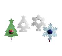 Katutude Christmas Metal Cutting Dies Christmas Card Stamp Stencil Noel Cutting Die Christmas Chocolate Ball Die Cut Scrapbooking Dies for DIY Photo Cards
