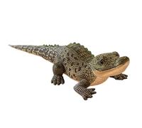 Katutude Large Crocodile Plush Toy for Kids, 100cm Soft Realistic Crocodile Stuffed Animal Kawaii Simulation Crocodile Plush Doll Toy Birthday Gift for Children