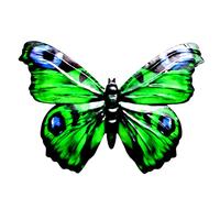 Katutude Metal Butterfly Garden Butterfly Ornaments, Metal Butterflies Wall Art Decoration, Metal Butterfly Wall Art for Outdoor Fences Sheds Walls