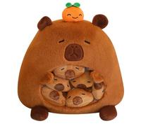 Katutude Soft Capybara Plush Toys - Cute Capybara Doll with Baby for Kids and Friends