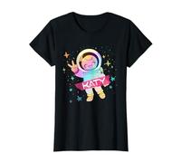 Katy - Adorable Girl Name with Cute Astronaut T-Shirt