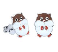 Katy Craig, 925 Sterling Silver Hamster Earrings
