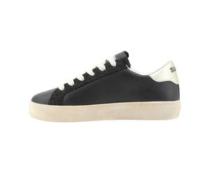 Katy Leather Sneaker - female - Sun68 - Sneakers - Black - 5 UK - Shoes 5 UK