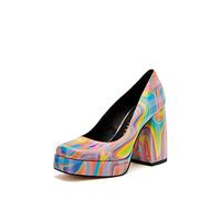 Katy Perry Women's The Uplift Pump Platform, Rainbow Multi, 5 UK