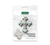 Katy Sue Beaded Cross Silicone Mould for Cake Decorating & Crafts
