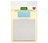 Katy Sue Cable Knit Silicone Mould for Cake, Cookie Decorating, & Craft. A Cable Knit Effect Texture Mould to Use with Fondant, Sugar Paste, & Air Drying Clay from Katy Sue Designs Fondant Moulds