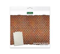Katy Sue Dinosaur/Dragon Scales Silicone Mould for Cake Decorating & Crafts