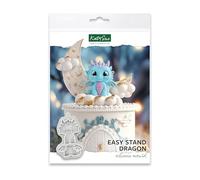 Katy Sue Easy Stand Dragon Silicone Mould for Cake Decorating & Craft. Use with Fondant, Sugar Paste, Gum Paste & Air Dry Clay from Katy Sue Designs Fondant Moulds