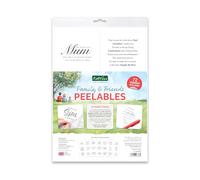 Katy Sue Family & Friends Peelables Stickers for Card Making. 72 Peelable Verses or Peel Offs for Birthday Card Making Supplies from Katy Sue. Sticker Size 99 x 93 Millimetres or 4 x 3.7 Inches