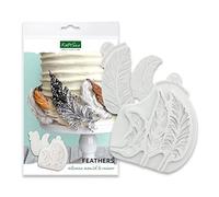 Katy Sue Feathers Silicone Mould and Veiner For Cake Decorating & Crafts