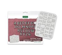 Katy Sue Gothic Font Uppercase Alphabet Silicone Mould for Cake Decorating & Crafts