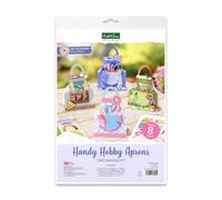 Katy Sue Handy Hobby Aprons Card Making Kit. Contains 8 Shaped Cards, 2 Sheets Die Cut Decoupage, Sticky Foam Pads, Instructions & 8 Envelopes. Apron-Themed Card Making Kits for Adults